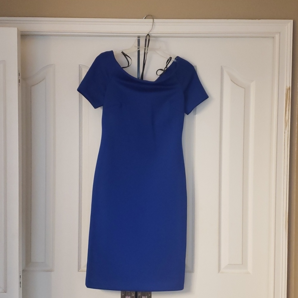 Royal blue Calvin Klein sheath dress